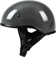 Highway 21 2022 .357 Solid Half Helmet