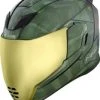 Icon Airflite Battlescar 2 Helmet 1 Icon Airflite Battlescar 2 Helmet -AGV Sales Store AirfliteBattlescarGreenFront