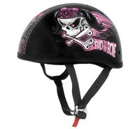 Skid Lid Original Lethal Threat Bad To The Bone Helmet
