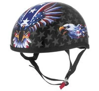 Skid Lid Original Lethal Threat US Flame Eagle Helmet