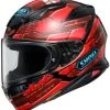 Shoei RF-1400 Fortress Helmet 1 Shoei RF-1400 Fortress Helmet -AGV Sales Store RedBlack