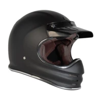 Torc T-3 Retro Moto Matte Black Helmet