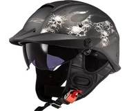 LS2 Rebellion Bones Helmet