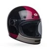 Bell Bullitt Blazon Helmet 2 Bell Bullitt Blazon Helmet -AGV Sales Store bell bullitt culture motorcycle helmet blazon gloss black burgundy front right