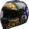 Bell Qualifier DLX MIPS Devil May Care 2020 Helmet (SM Only) -AGV Sales Store bell qualifier dlx mips street helmet devil may care 2020 matte gray clear shield front left