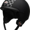 Bell Scout Air Check Helmet (Small Only) 2 Bell Scout Air Check Helmet (Small Only) -AGV Sales Store bell scout air cruiser helmet check matte black white front left