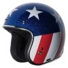 Torc T-50 Captain Vegas RWB Helmet -AGV Sales Store t5015wsil left 1